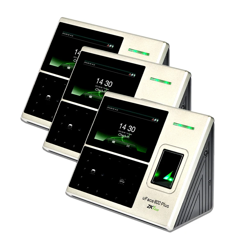 Zkteco Fingerprint Facial Attendance Machine Company Employee Facial Recognition Work Face Brushing Clock in Machine