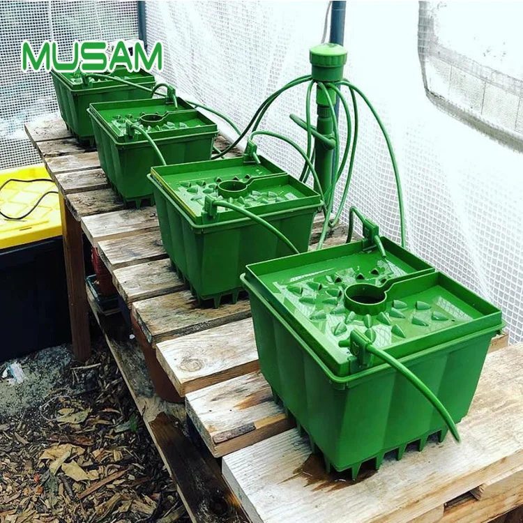Growing Flood Table Substrate Pots Hydroponic Grow Pot