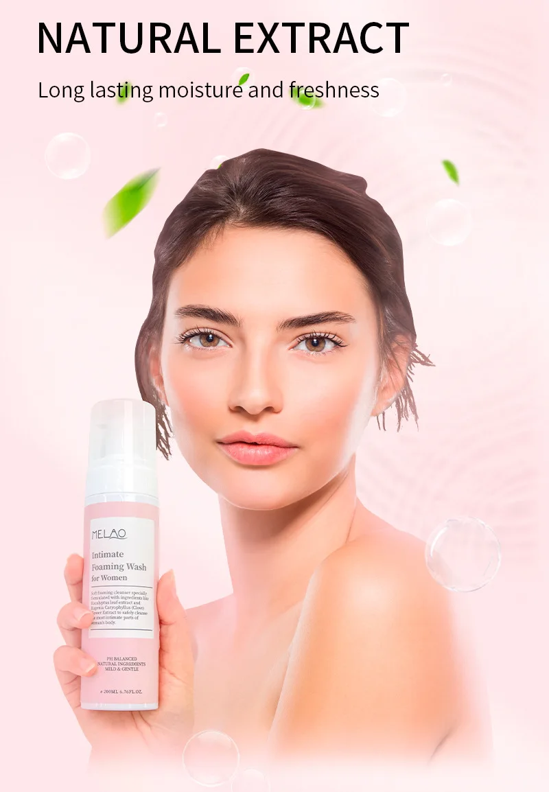 Customized OEM feminine wash for women summer eve ph balance and odor yoni feminine wash hygiene