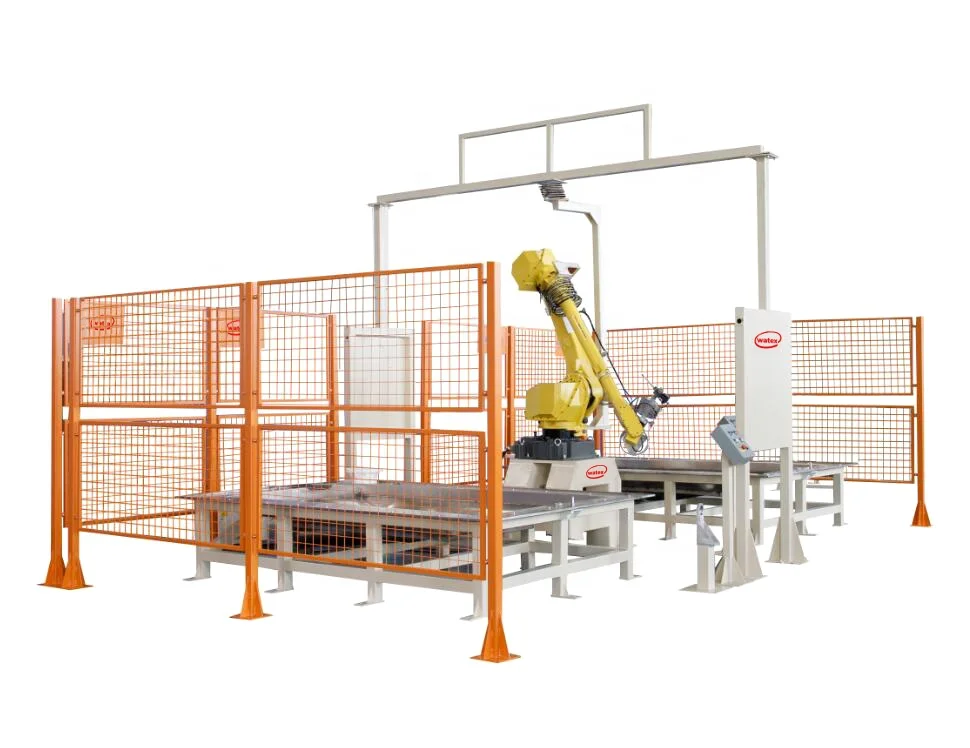 Pure water jet cutting machine with robot arm for 3D cutting