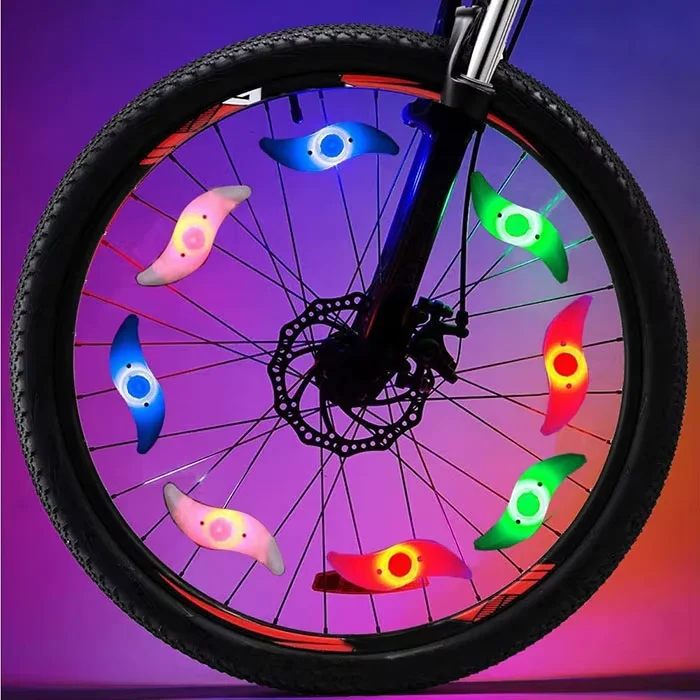 Cheap 3 lighting Mode Colorful Sport Outdoor Cycling Bicycle Spoke Light Led Bike Wheel Lights