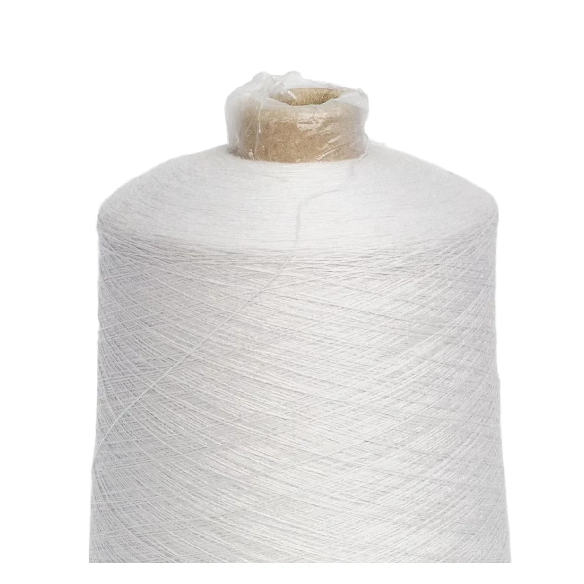 Factory Stock Sale Viscose Polyester Acrylic Blended Yarn Soft High Elasticity 2/18S 2/28NE Dyed Core Spun Yarn