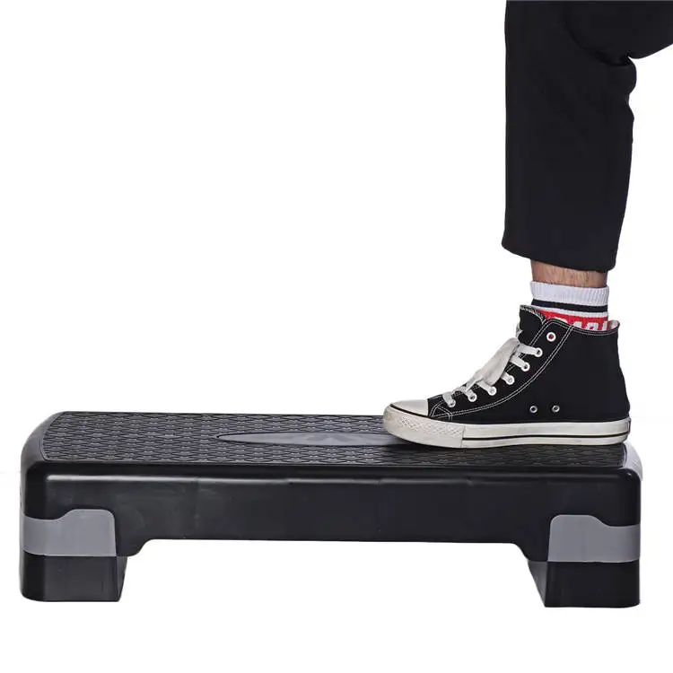Multi Function Aerobic Stepper Workout Adjustable Gym Aerobic Step Platform