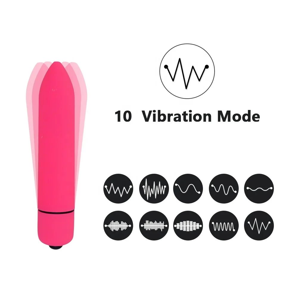 Mini bullet vibrator female sex toy 10-speed g-spot vaginal batteries vibrator clitoral stimulator female massager adult toy