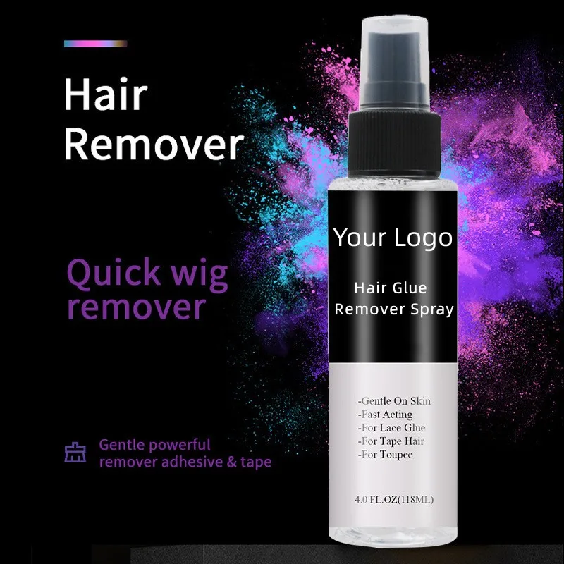 Wholesale Private Label Lace Wig Glue Remover Spray Hair Glue Remover Lace Wig Adhesive Remover Spray