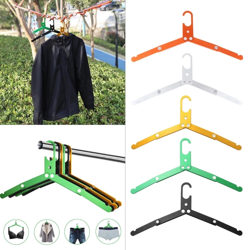 Multifunction Folding Aluminum-Alloy Travel rack Portable Coat Hanger Clothes Hanger Travel Clothes Hanger