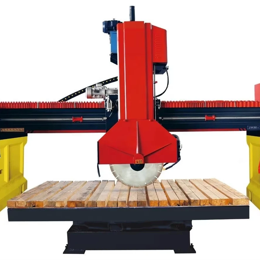 Jinzuan 5 Axis Bridge Saw Stone Cutting Machine 5 Axis Cnc Bridge Saw For Marble And Granite