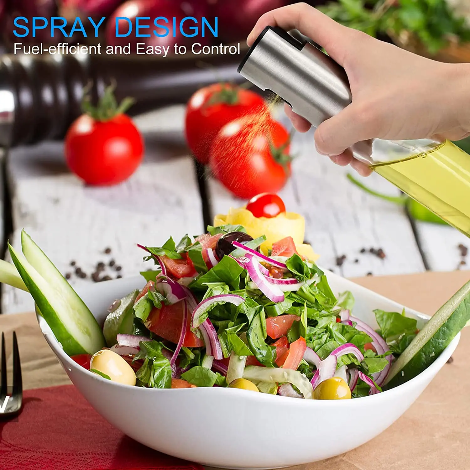 best sellers reusable oil sprayer cooking olive oil spray For Salad Making Glass Oil Bottle
