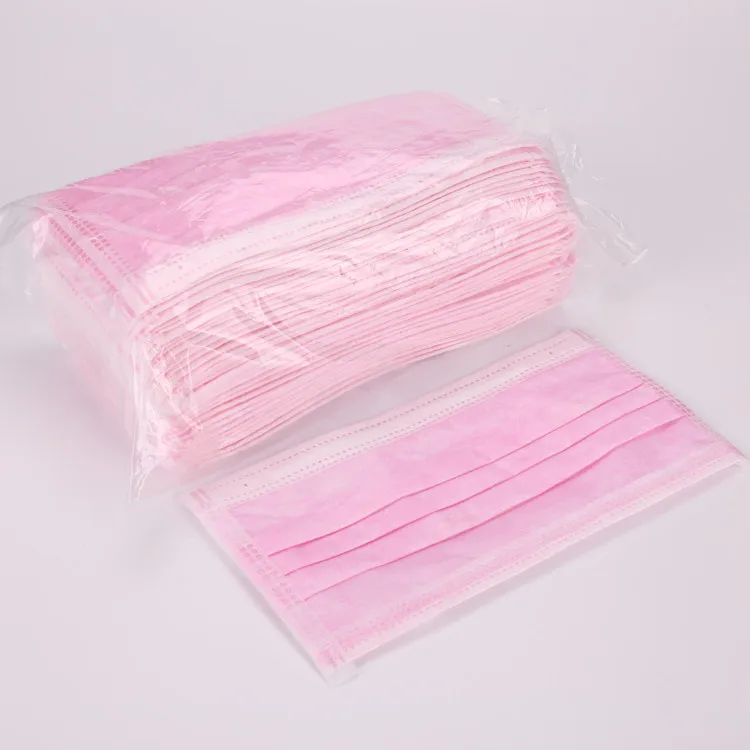 Factory supply custom disposable face mask nonwoven for low price