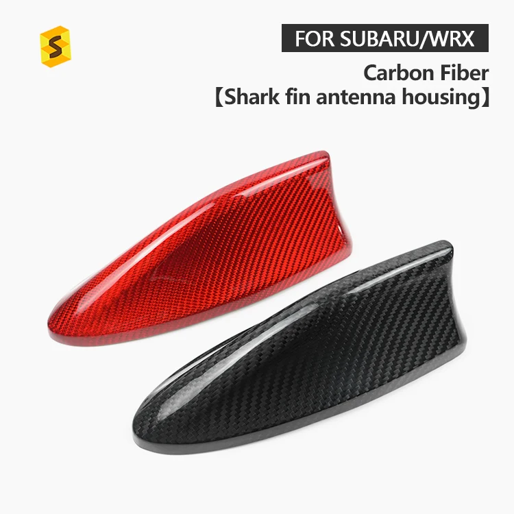 Shasha Carbon Fiber Exterior Accessories  Carbon Fiber Car Shark Fin Roof Radio Antenna For Subaru WRX BRZ 2022