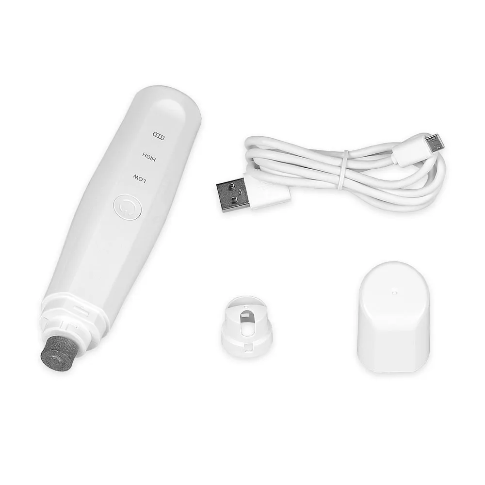 
2 Speed Adjustable Dog Cat Puppy Animal Paws nail Trimmer Clipper Painless File Smooth Electric Pet Nail rechargeable Grinder 