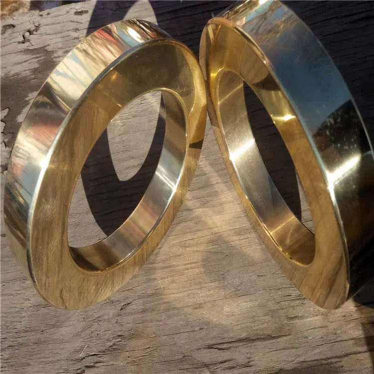 Red Punched Ring Washer Metal Round Copper Gasket