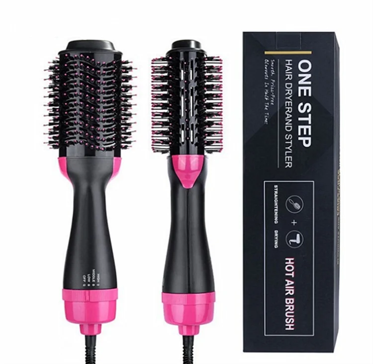 3 in 1 hair dryer brush Blow Dryer Brush with Negative Ionic for Straightening, Curling,