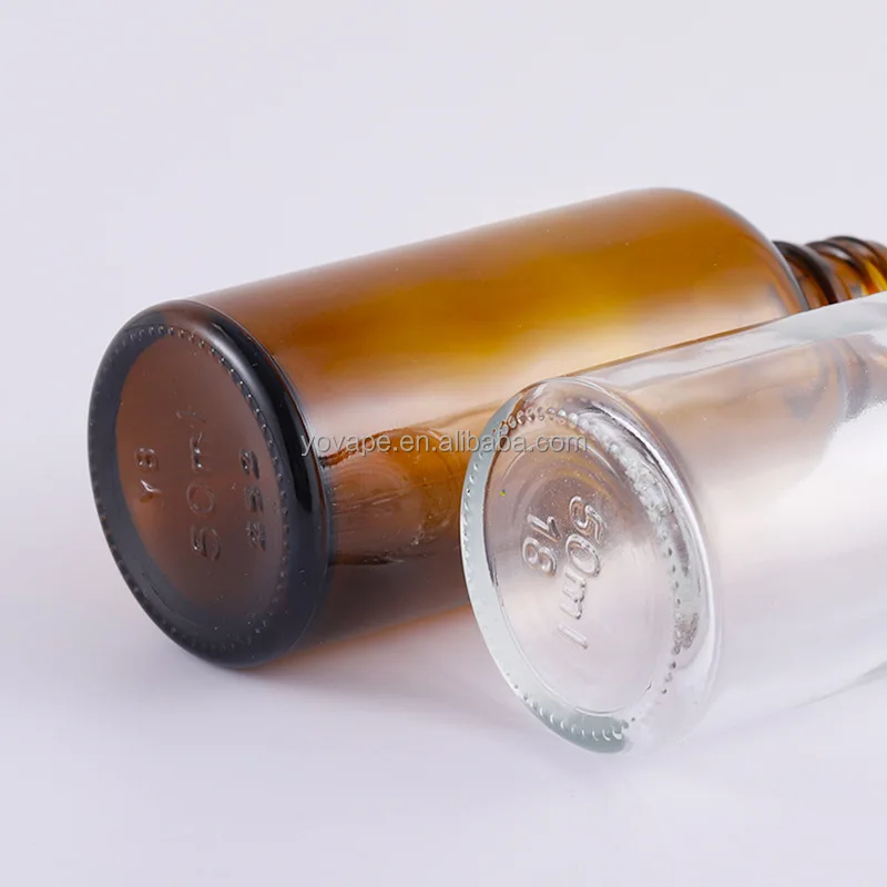 Cosmetic packaging Empty 5ml 10ml 15ml 20ml 25ml 30ml 40ml 50ml 1 Oz paint touch up Nail Polish Oil Glass Bottle With Soft Brush