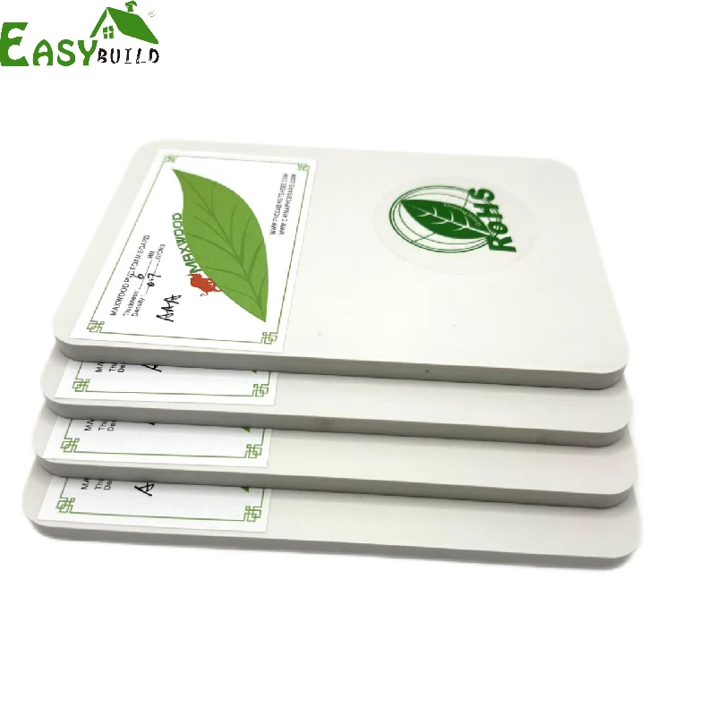 White 12mm 14mm 16mm PVC foam sheet for building board use