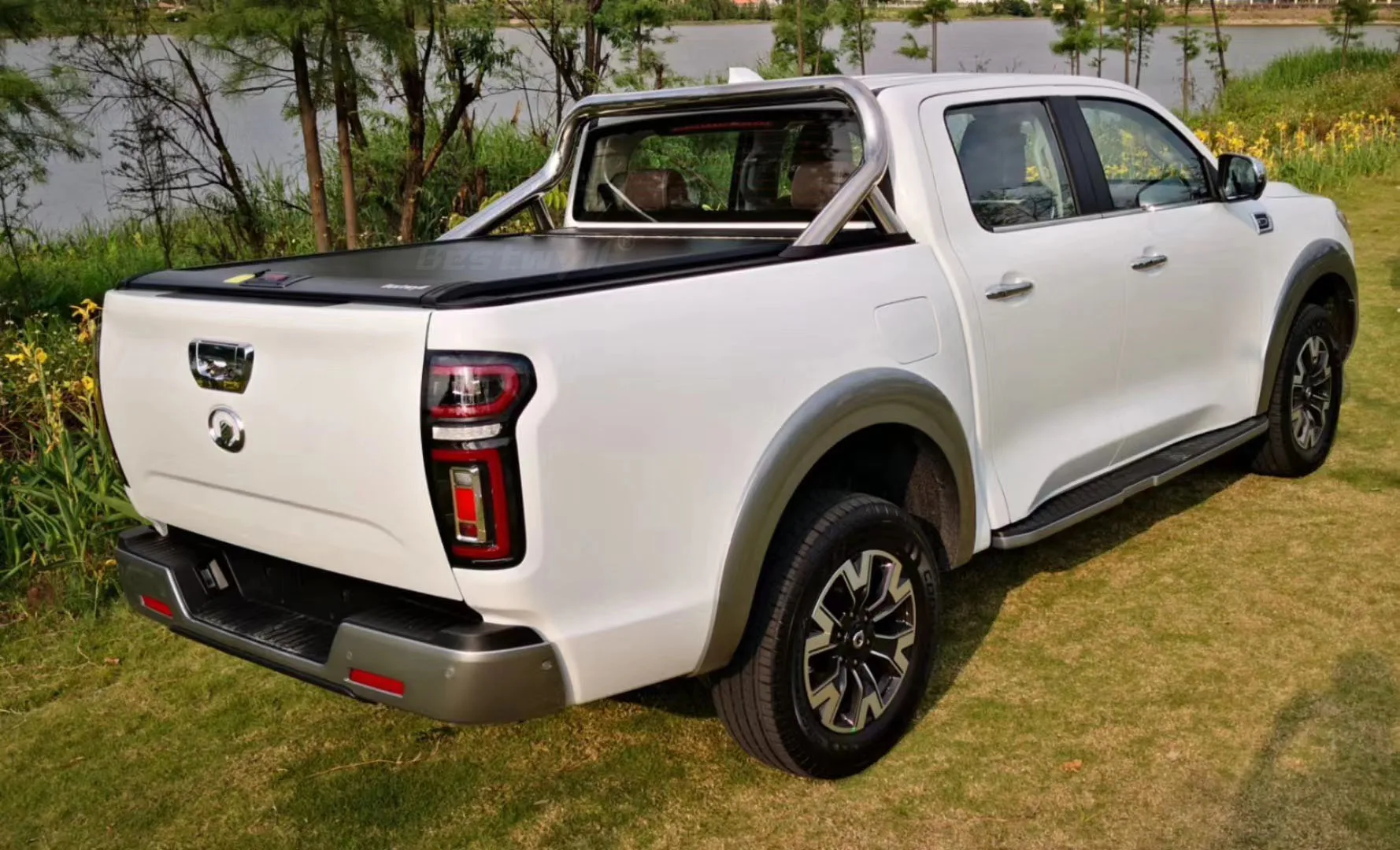 BESTWYLL AL. Retractable Truck Roller Lid Manual Pickup Bed Tonneau Cover For GWM Great Wall Pao/P Series/Cannon/Poer K11B0