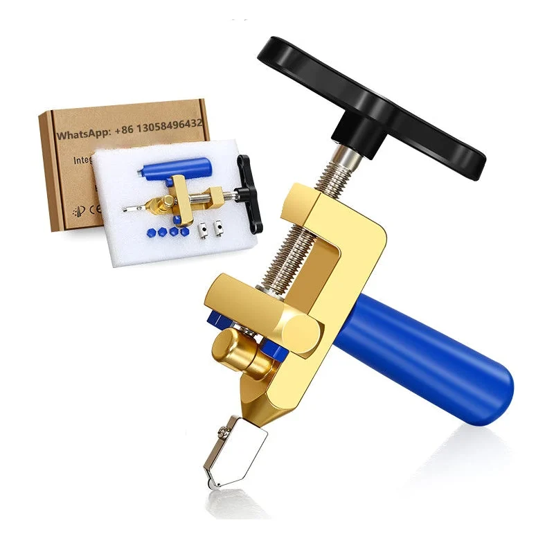 Factory Direct Sales One-piece Glass Knife Cutting Tool Diamond Ceramic Tile Divider Aluminum Alloy Portable Manual Glass Cutter