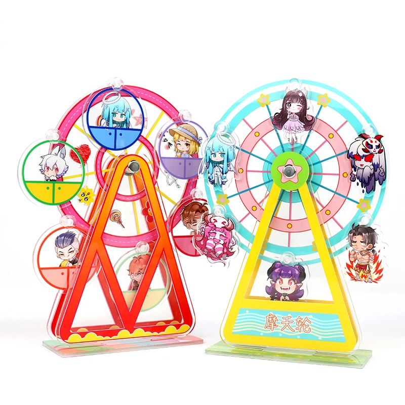Eco-Friendly Printed Transparent Resin Frames Acrylic Ferris Wheel