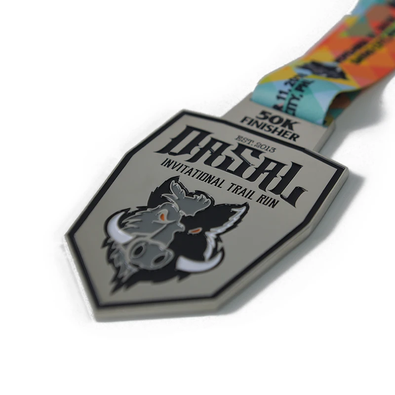 Cheap Price Metal Medal Keychain Flashing Halloween For Kids