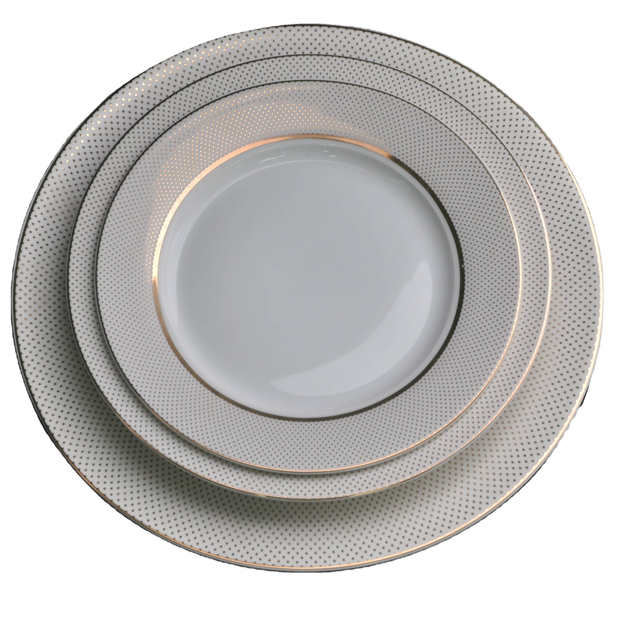 Обеденный набор в европейском стиле! 18 шт., круглые фарфоровые/Керамические индийские обеденные тарелки, керамические фарфоровые обеденные наборы с полным золотом