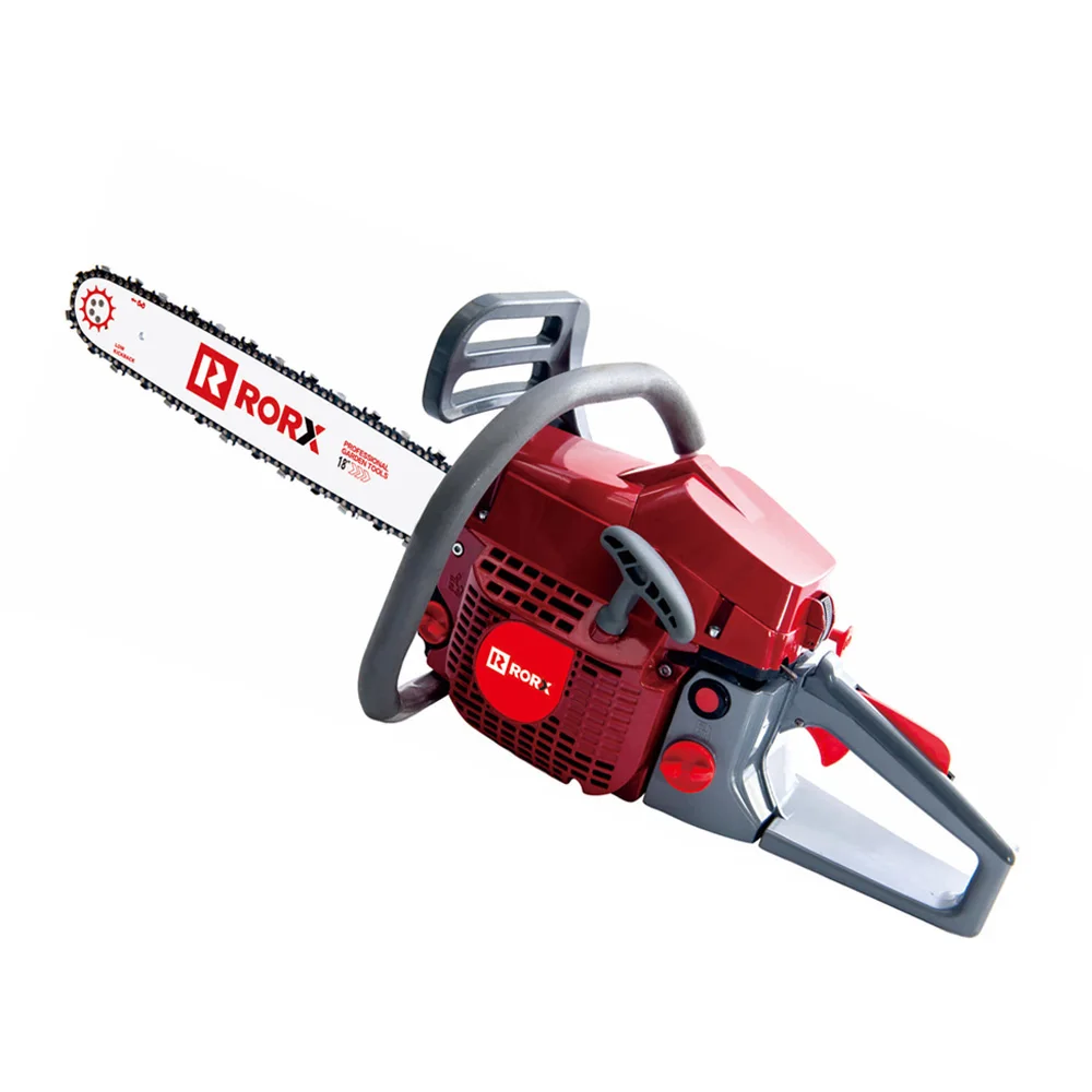 RORX professional easy start 2 stroke gasoline chainsaw 58cc