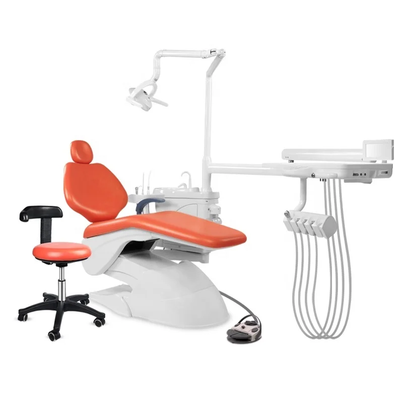 Cheapest dental chair unit complete computer set Lab Equipment Dental Unit With Chair