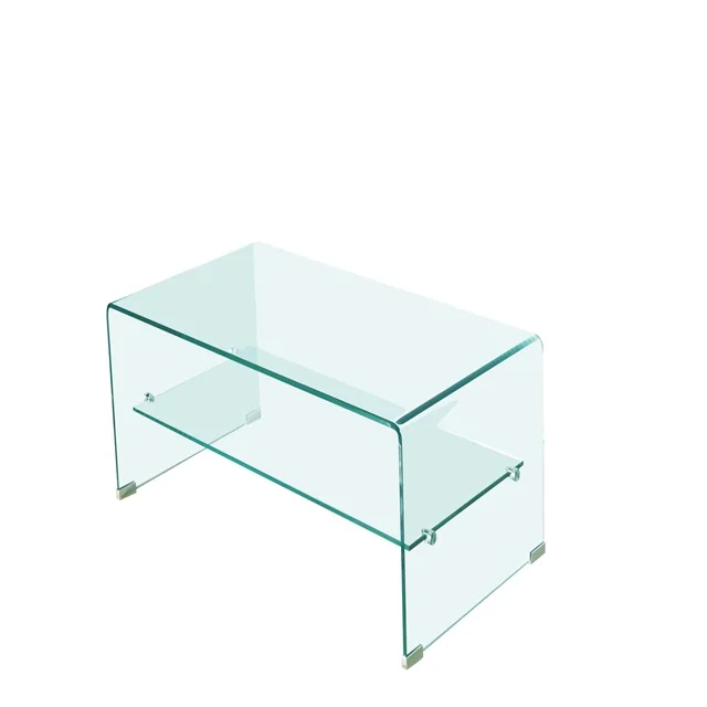 Bent glass table Tea Table bent glass table side Modern Popular  Durable hottest product factory cheap price