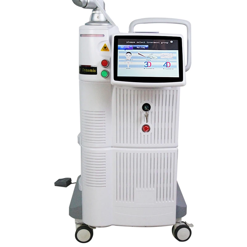 Multifunction Fotona 4d 10600nm Medical Skin Resurfacing Tightening Machine fractional CO2 laser machine