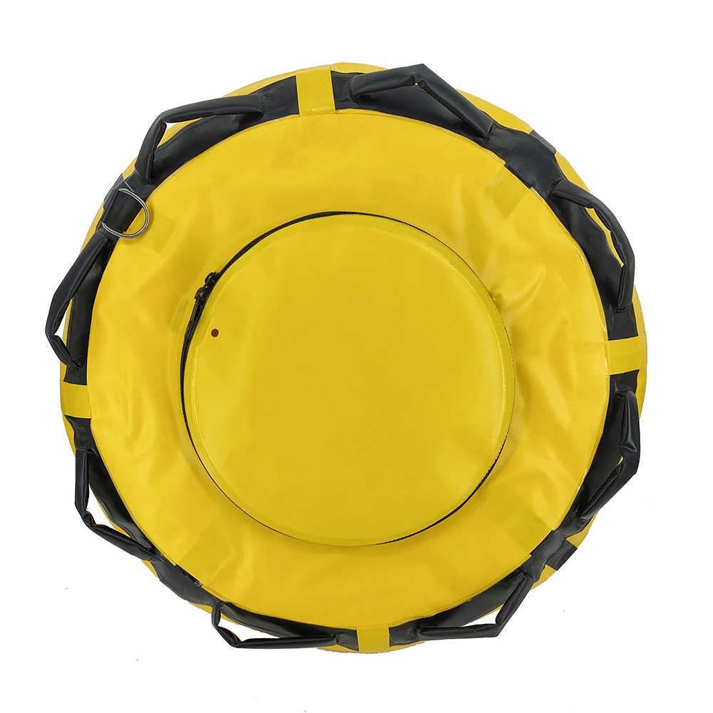 YELLOW and red Free Diving Buoy 1000D PVC Heavy duty