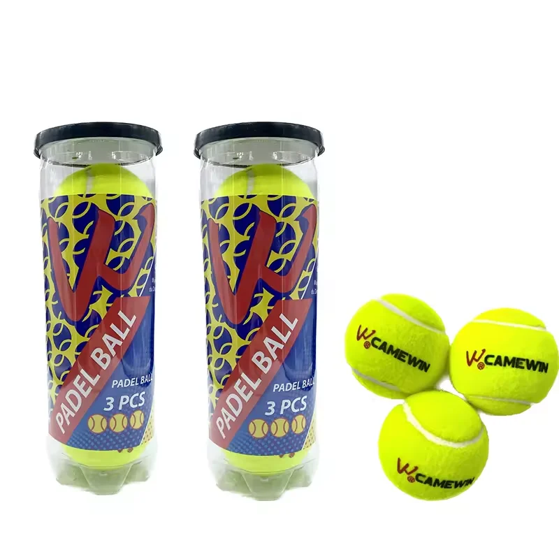 CAMEWIN Padel Balls Beach Tennis Racket 3k Orange Catch Padel Ground Pressurizer Professional With Elastic Racket Tennis Ball