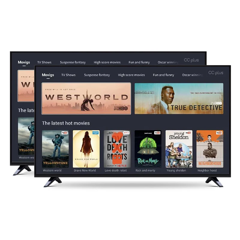 Ultra HD 4K 50 Inch LED Tv Television Custom Logo Android Smart Tv