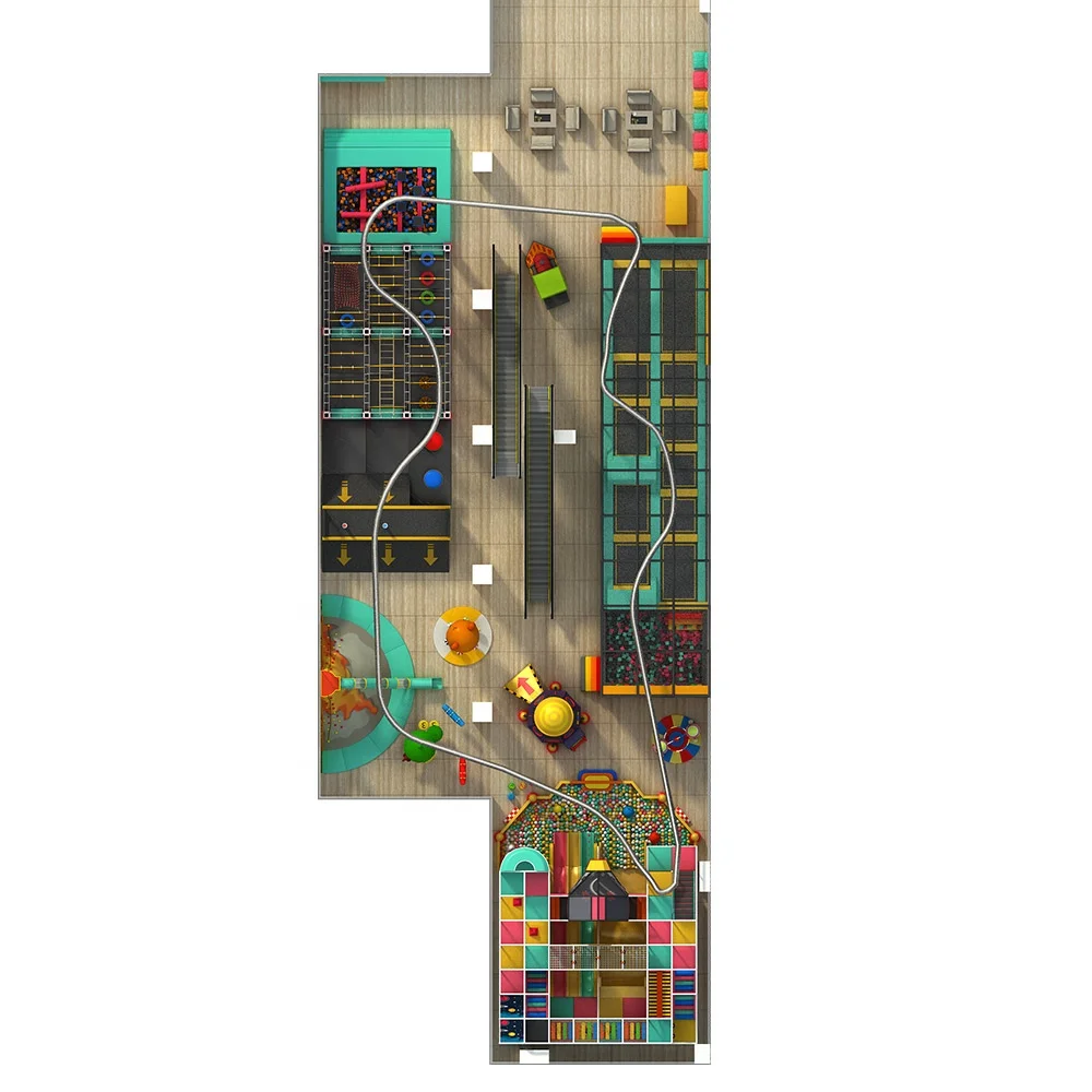 Детский комплект детских площадок, оборудование для комнатных игровых площадок, оборудование для джунглей