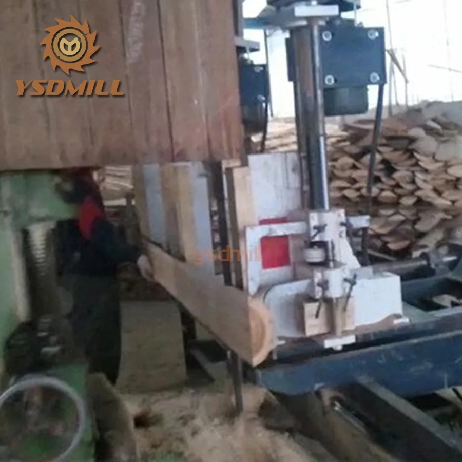 YSDMILL CNC Band Saw for Log cutting, can handle up tp 600mm diameter logs