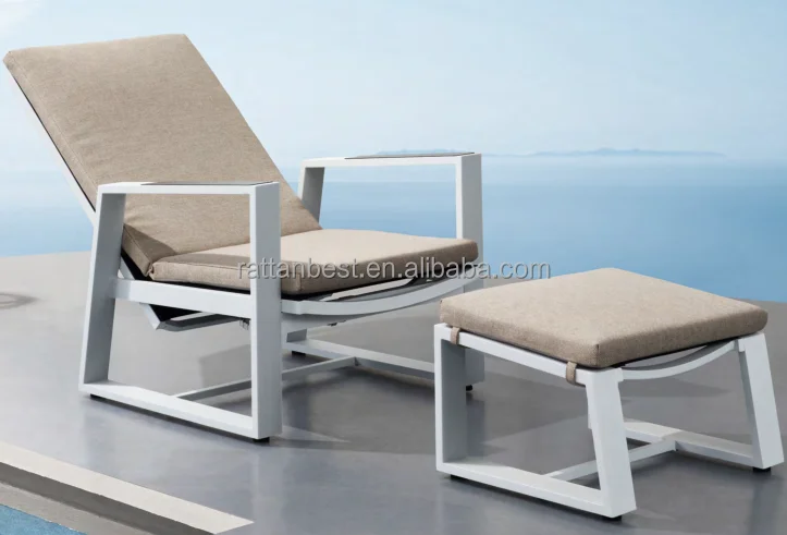 Stainless steel upholstered sofa set garden furniture set