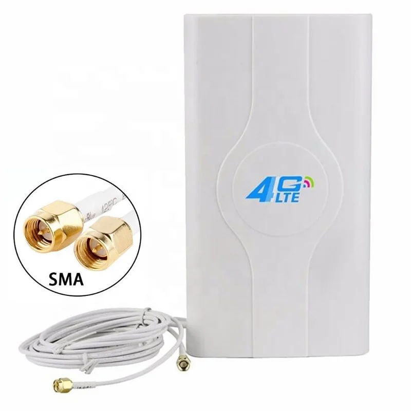  Усилитель 3G 4G LTE панель MIMO 700-2600 МГц антенна 2 * SMA/CRC9/TS9 для модема