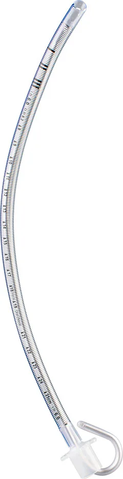 High-Quality Uncuffed Reinforced Endotracheal Tube: Durable, Flexible, Safe for Intubation Ideal for Critical Care Settings