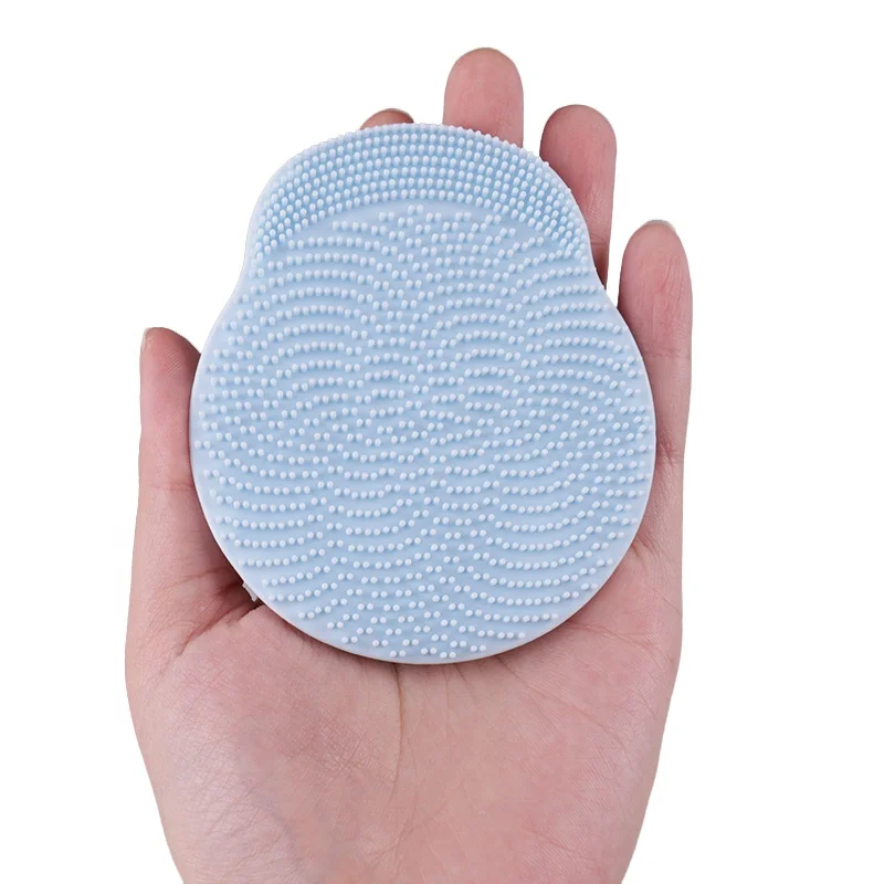 Silicon Face Scrubber Washing Massage Silicone Scrubber Face Brush Baby Face Cleaning Brush