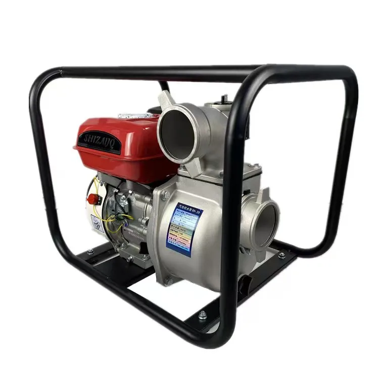 SHIZAI Gasoline Professional High Pressure 2 Inch Fire Fighting Water Pump For Agricultural Irrigation Machine