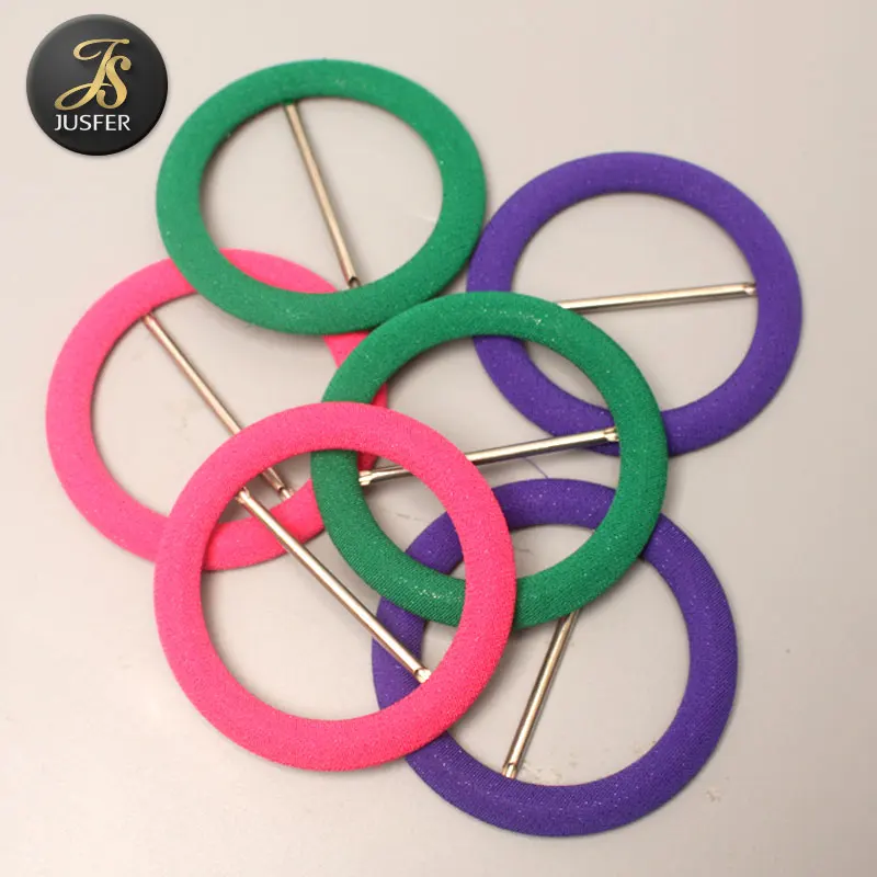 Модная тканевая Пряжка, круглая металлическая пряжка для ремня, производители на заказ