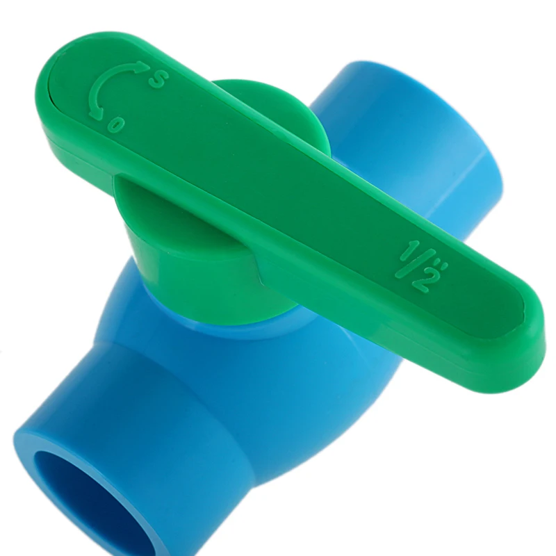 Green 20-110mm Size Yellow Handle Complete Ppr Compression Ball Pipe Plastic Ppr Double Union Plastic pvc Ball Valve