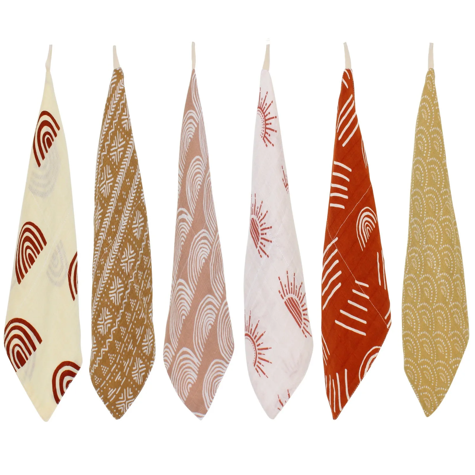 New Arrival Bamboo Cotton Swaddle Blanket Soft and Absorbent Towel for Newborns Baby Washcloths & Towels