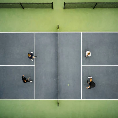 Пиклбол напольное профессиональное 44*20 футов Полноразмерное напольное покрытие в рулоне