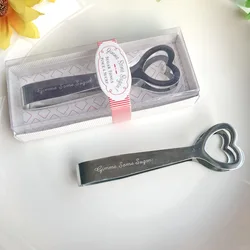 Manufacturer wholesale 20pcs/lot Wedding Souvenir Heart Shaped Sugar Tongs Baby Showers