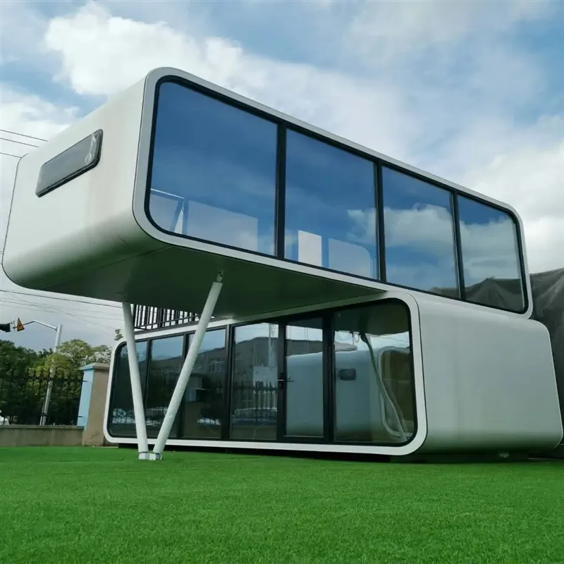 New Villa Integrated Mobile Starry Sky House Assembly Type Scenic Area Homestay Space Capsule Modular Building Aluminum House