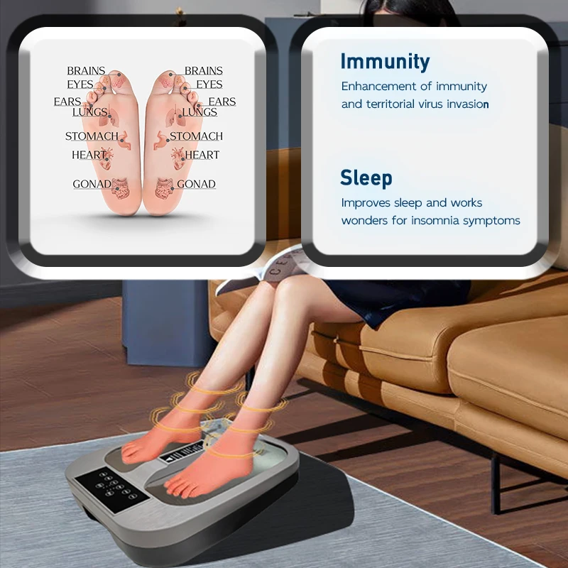 Terahertz Foot Machine PEMF For Whole Body Terahertz Meridian Machine Health Terahertz PEMF Near Infrared Foot Machine