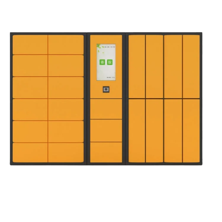 High Quality Metal Clothes Storage Laundry Lockers With Touch Screen For School Hotel Gym Locker Cabinet