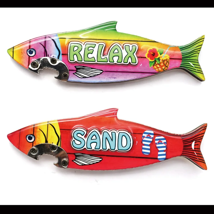 Irregular shape home decoration promotional souvenir gift fridge magnet epoxy