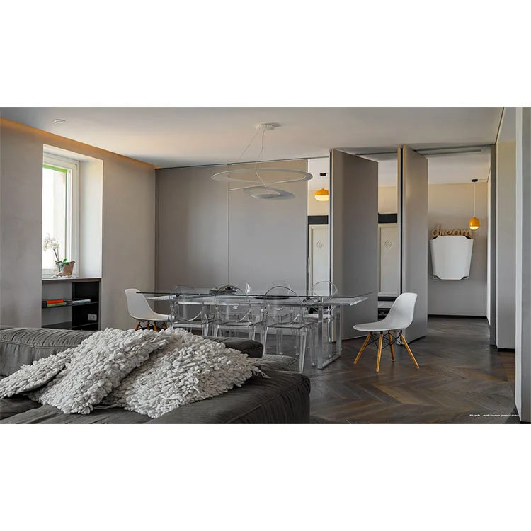 Однотонная передвижная перегородка для конференц-залов, современный дизайн, МДФ для офисов, залов для школ, больниц, обеденных зон