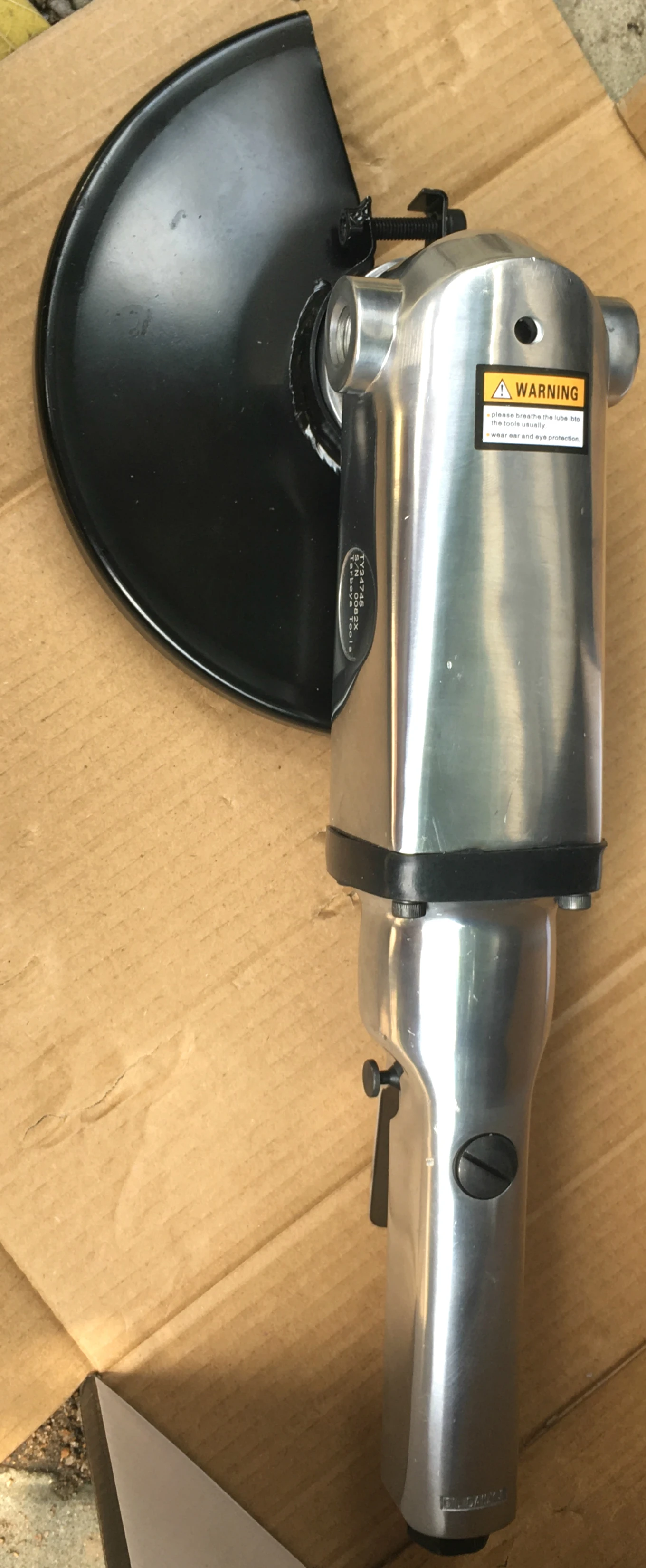 Воздушная угловая шлифовальная машина TY34745 7 дюймов 4500 об/мин. 1 HP