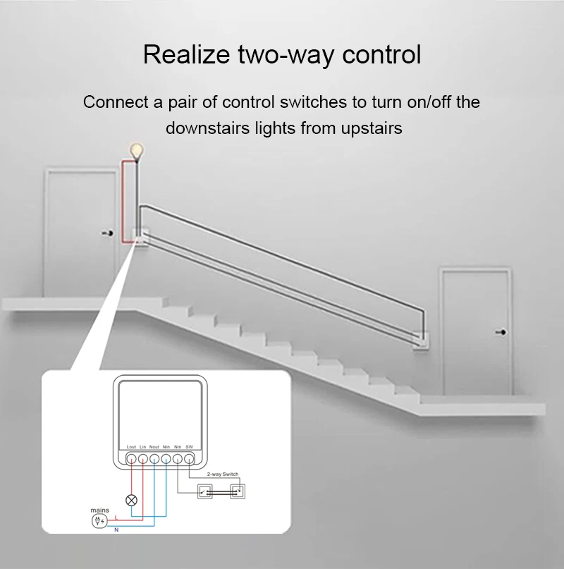 Matter Tuya WiFi Zigbee Smart Light Switch Module Alexa Google Wireless Switches 1 Gang DIY Smart Breaker Relay